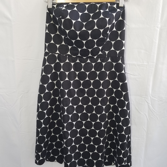 The Limited Polka Dot Summer Cocktail Dress-Size 4 - Picture 2 of 6